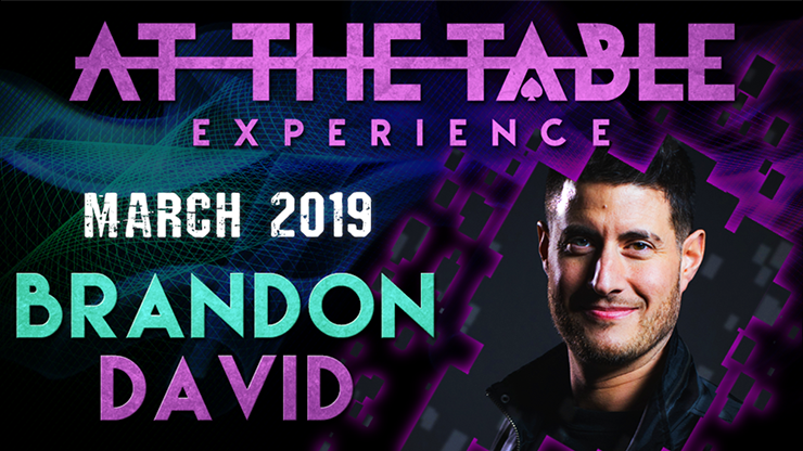Brandon David At The Table Live Lecture- March 6th 2019 (Instant Download)