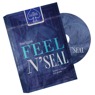 Feel N' Seal Red (DVD and Gimmick) by Peter Eggink DVD