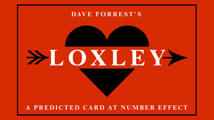 Loxley (Gimmicks and Online Instructions) by David Forrest