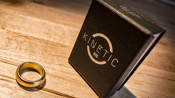 Kinetic PK Ring (Gold) Curved size 10 by Jim Trainer