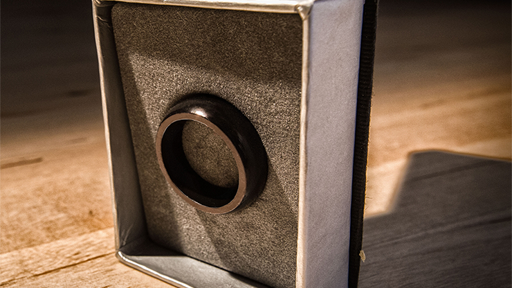 Kinetic PK Ring (Black) Curved size 10 by Jim Trainer
