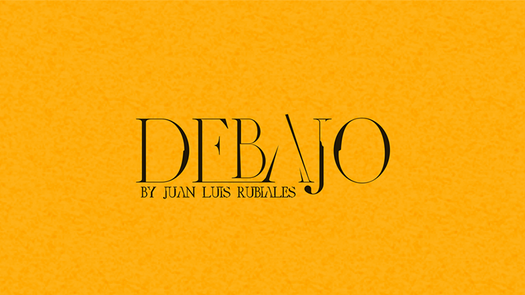 Debajo (Gimmick and Online Instructions) by Juan Luis Rubiales