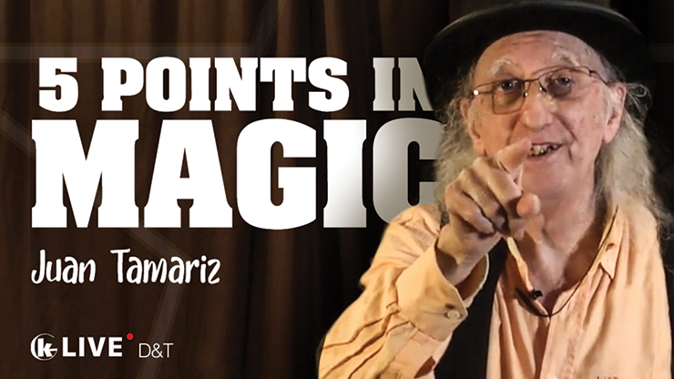 Juan Tamariz MASTER CLASS V4 DVD