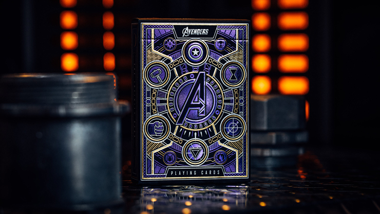 Avengers: Infinity Saga Playing Cards (Purple) by Theory11
