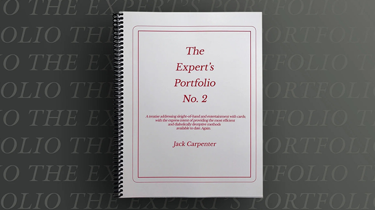 Expert's Portfolio V2 by Jack Carpenter Book