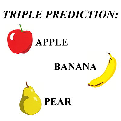 Apple, Banana, Pear by Ickle Pickle Products