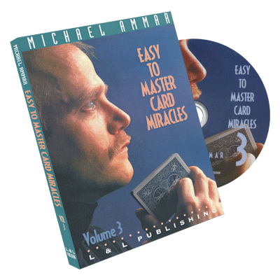 Easy to Master Card Miracles V3 by Michael Ammar DVD
