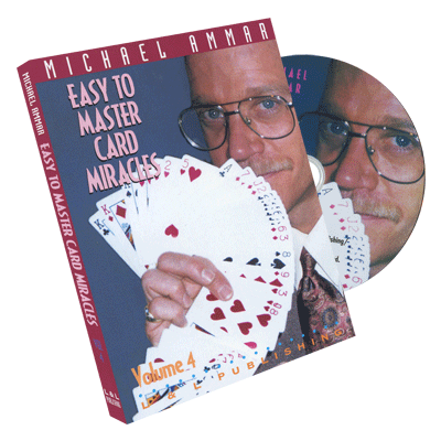 Easy to Master Card Miracles V4 by Michael Ammar DVD