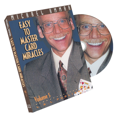 Easy to Master Card Miracles V5 by Michael Ammar DVD