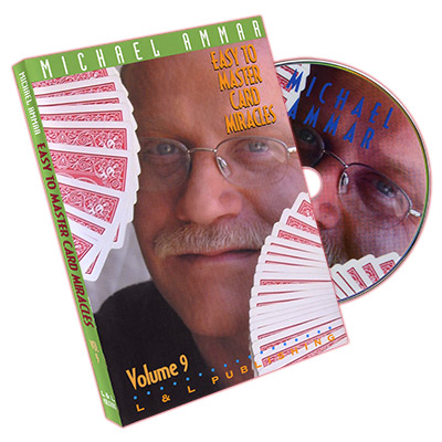 Easy to Master Card Miracles V9 by Michael Ammar DVD