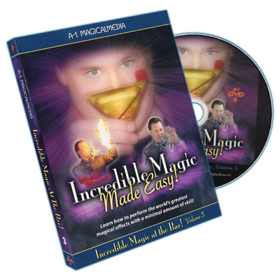Incredible Magic At The Bar V3 by Michael Maxwell DVD