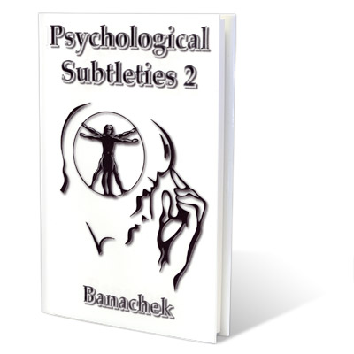 Psychological Subtleties V2 by Banachek Book