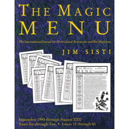 Magic Menu 2 Years 6-10 (eBook Instant Download)