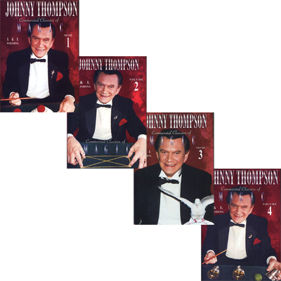 Johnny Thompson Classics of Magic V1-4 (Instant Download)