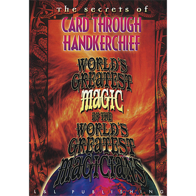 The Card Through Handkerchief: World's Greatest Magic (Instant Download)
