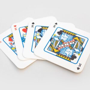 Playing Card Drink Coasters