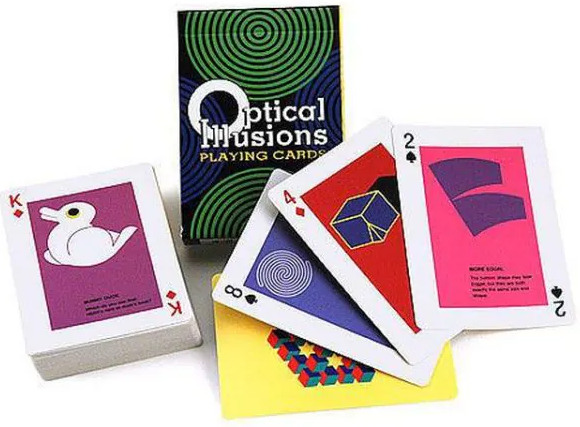 Optical Illusions Playing Cards