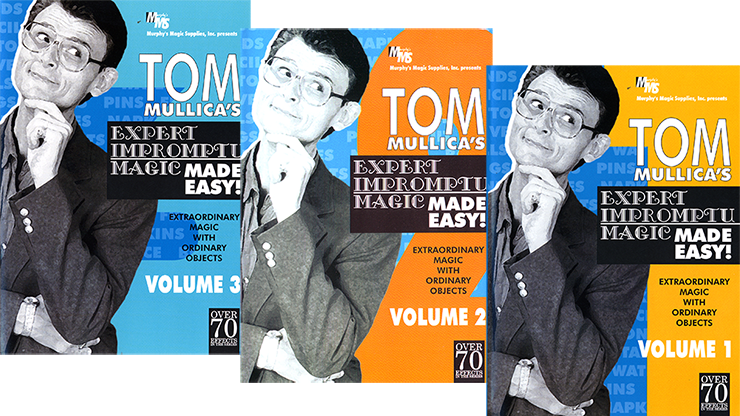 Expert Impromptu Magic Made Easy by Tom Mullica V1-3 (Instant Download)