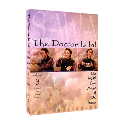 The Doctor Is In - The New Coin Magic of Dr. Sawa Vol 3 (Instant Download)