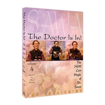 The Doctor Is In - The New Coin Magic of Dr. Sawa Vol 4 (Instant Download)