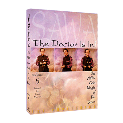 The Doctor Is In - The New Coin Magic of Dr. Sawa Vol 5 (Instant Download)