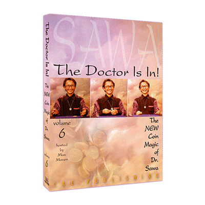 The Doctor Is In - The New Coin Magic of Dr. Sawa Vol 6 (Instant Download)