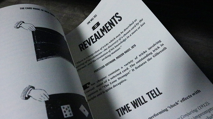 The Card Magic of Nick Trost Book