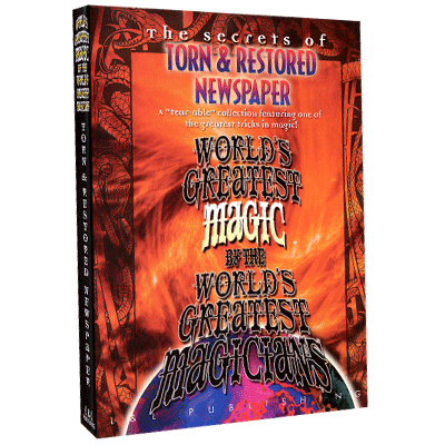 Torn And Restored Newspaper: World's Greatest Magic (Instant Download)